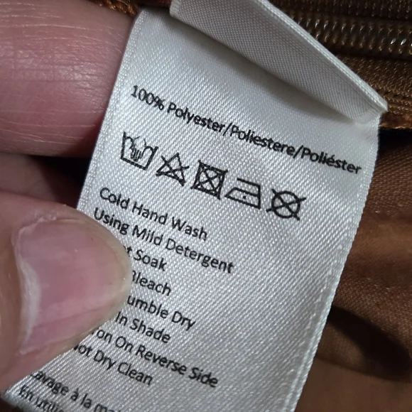 NWT (Flawed) Anthropologie Kristinit Gold Velvet Wide Leg Jumpsuit - Picture 9 of 15